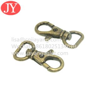 Wholesale china factory custom zine alloy metal lanyard hook silver/gold color swivel snap hook key chain clasp clips from china suppliers