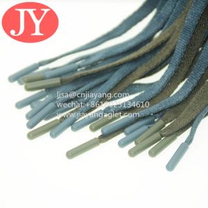 Wholesale Jiayang wholesale flat cotton drawstrings for hoodies/shorts/sport pants end with TPU soft plastic aglets from china suppliers