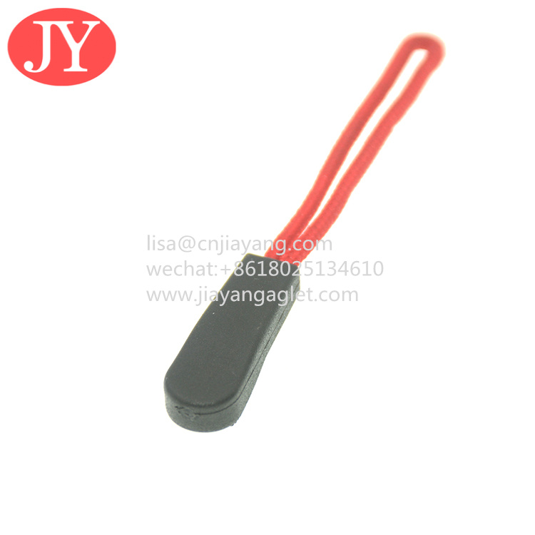 Wholesale 2021 fashion soft PVC/rubber/silicone custom puller competitive price zipper slider zip puller bags from china suppliers