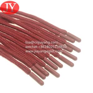Wholesale Customized color end cylinder shape aglet decorative TPU aglet plastic aglet from china suppliers