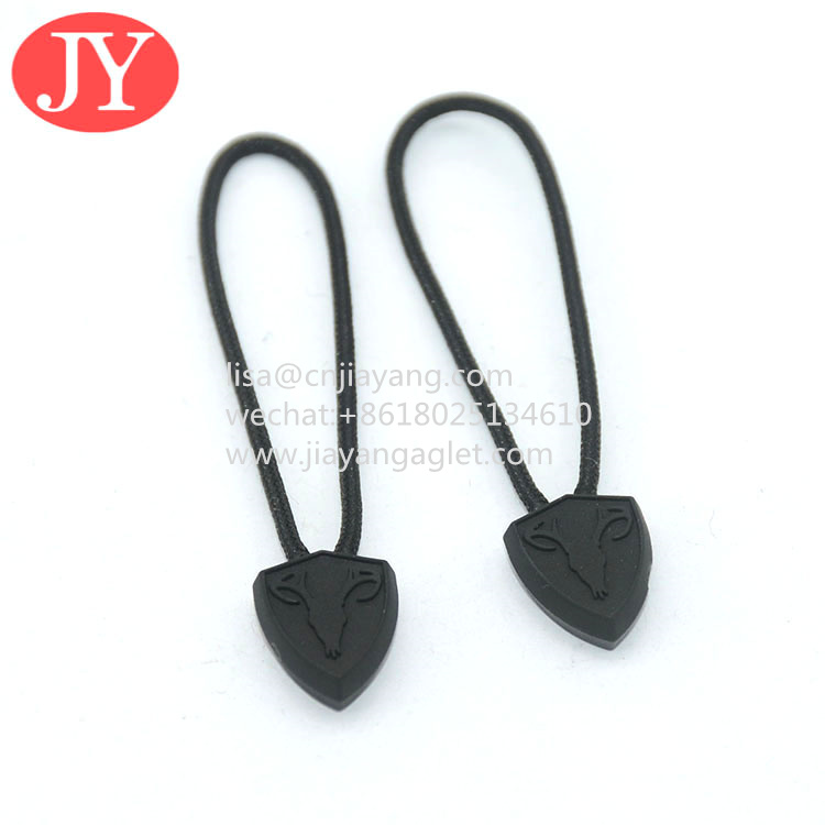Wholesale Jiayang 2021new style garment accessories Latest Design Best Price Plastic Embossed Zipper Puller For Handbag from china suppliers