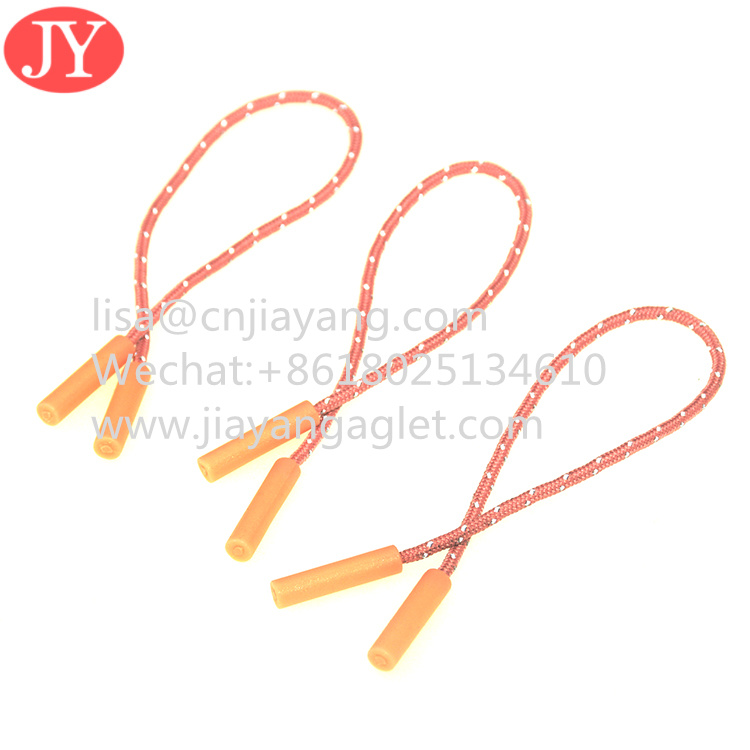 Wholesale injection elastic rope plastic rubber pvc zipper puller slider silicone zipper head  soft rubber zipper pull from china suppliers
