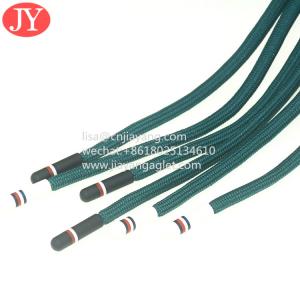 Wholesale fashion 4 round tranfer plastic aglet hand painting shoelace aglets end of hoodies from china suppliers
