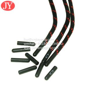 Wholesale custom fashional plastic aglets shoe lace tips round polyester string  shoelaces aglet from china suppliers