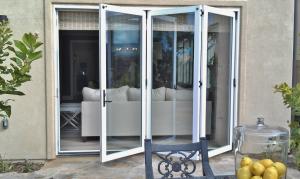 Wholesale Gazebo Glass Aluminum Folding Doors For Outdoor Landscape from china suppliers