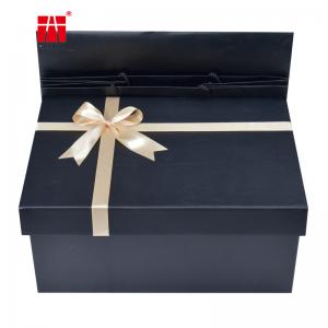 Wholesale 2mm Paperboard Foldable Garment Packaging Box With Lid ISO Approval from china suppliers