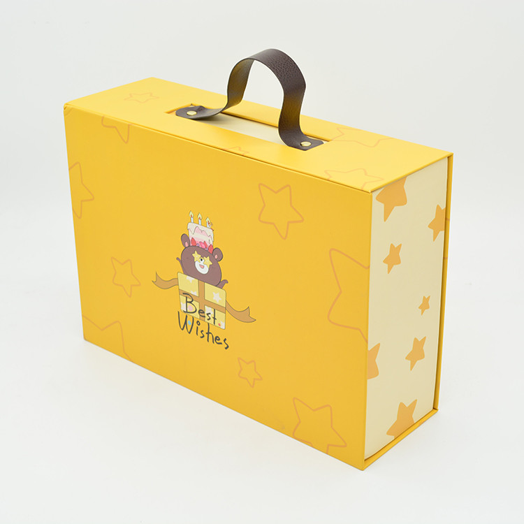 Wholesale Gold Foil CMYK Foldable Packaging Box For Baby Clothes ODM from china suppliers