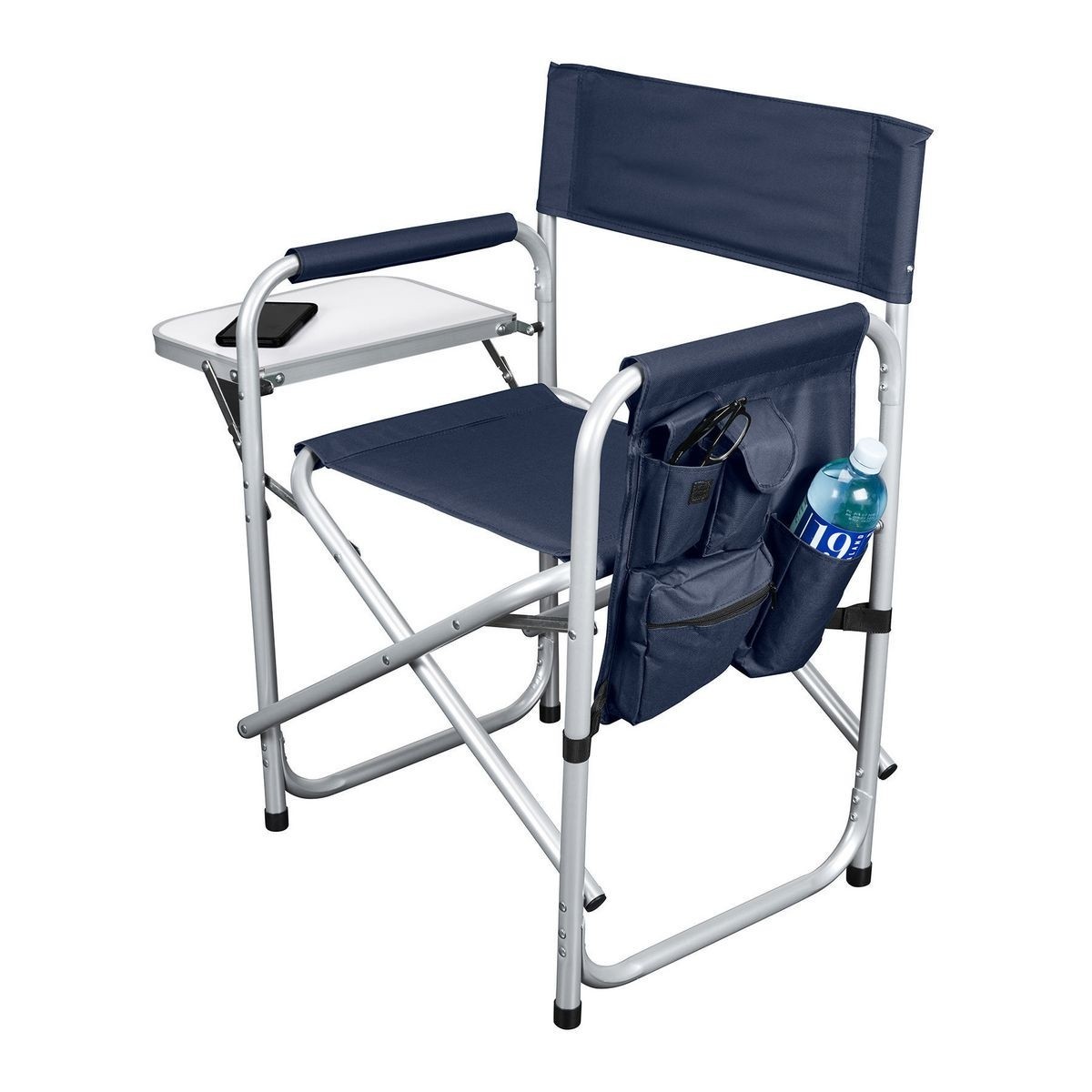 Wholesale Blue Aluminum Hardware Products Foldable Aluminum Sports Chair 250 Lb. from china suppliers