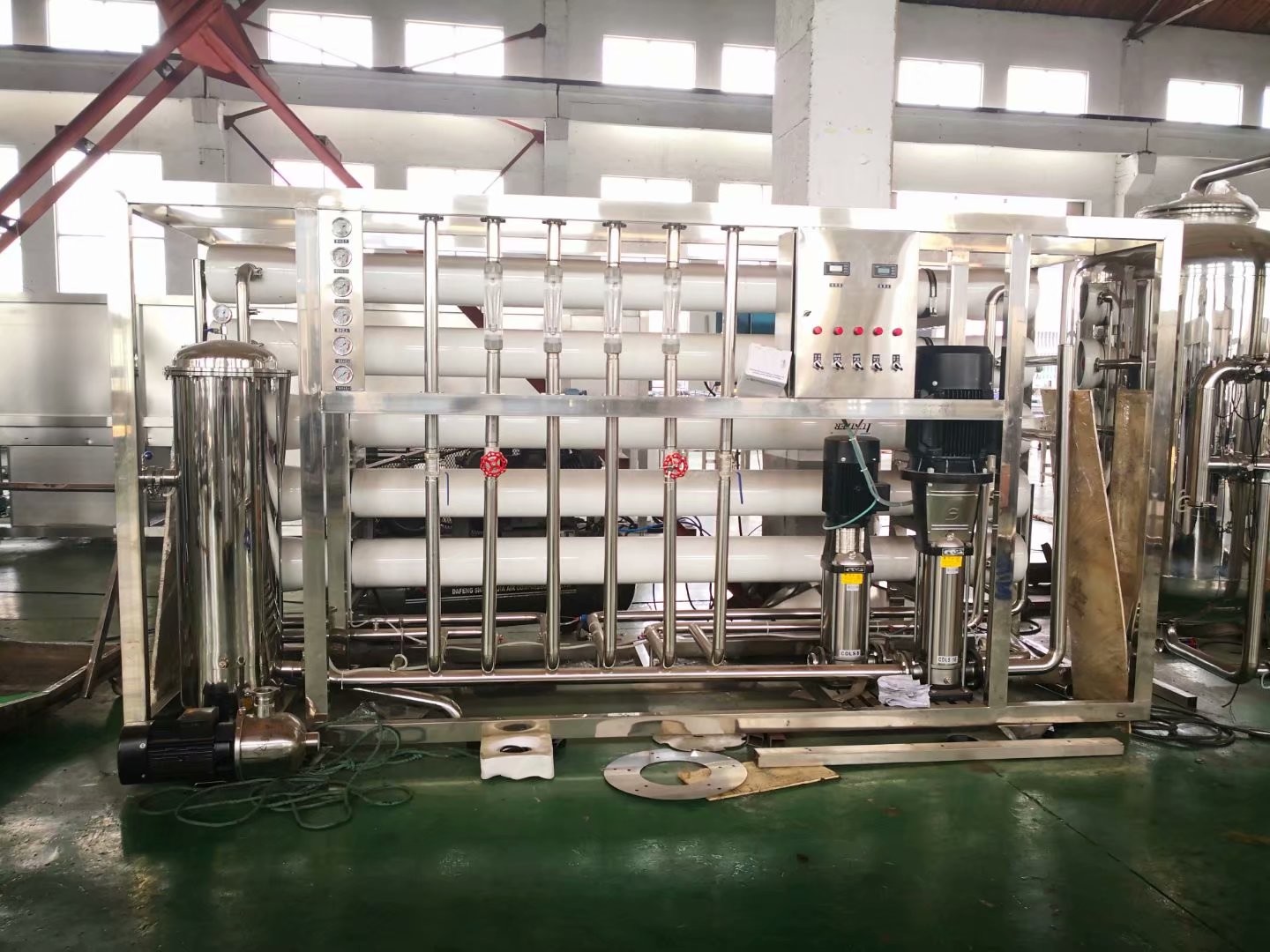 Wholesale ISO 10000L/Hour Reverse Osmosis Water Filtration System 500PPM TDS Basic from china suppliers