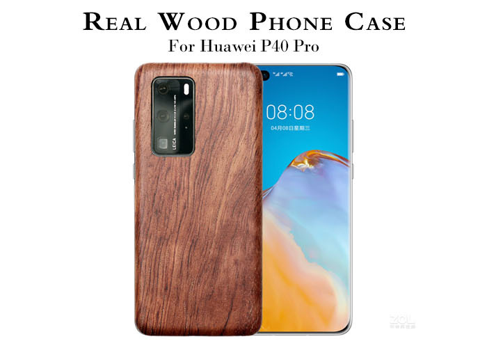 Wholesale Light Weight Scratch Resistant Huawei P40 Pro Wood Phone Case from china suppliers