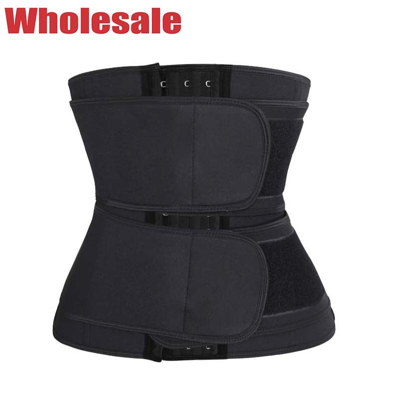 Wholesale Black Waist Cincher Neoprene Waist Trainer 6XL With Logo Customized from china suppliers
