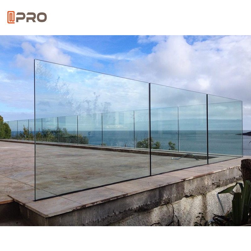 Wholesale Modern Plexiglass Stair Metal Balustrades Handrails Wrought Iron Glass Steel Railing from china suppliers
