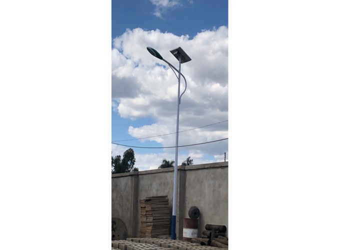 Wholesale Energy Saving LED Solar Street Light High Bright High Efficiency 6M 30W Waterproof from china suppliers