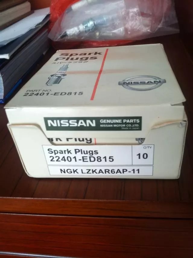 Wholesale Automobile Iridium Spark Plug 22401-ED815 LZKAR 6AP-11 For Nissan Renault from china suppliers