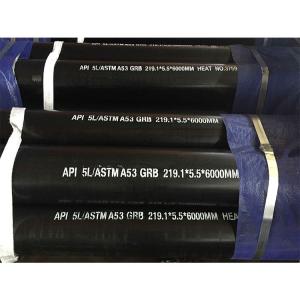 Wholesale ASTM A53 Gr. B MS ERW hot rolled carbon Black steel pipe size 3/4 1 2 4 inch for oil and gas pipeline/Welded steel pipe from china suppliers