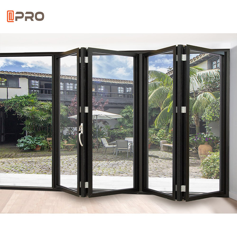 Buy cheap Gazebo Glass Aluminum Folding Doors For Outdoor Landscape from wholesalers