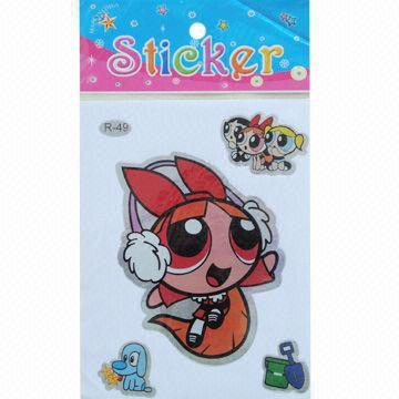 Wholesale Adhesive laser stickers, eco-friendly/non-toxic, OEM/ODM orders are welcome, various designs from china suppliers