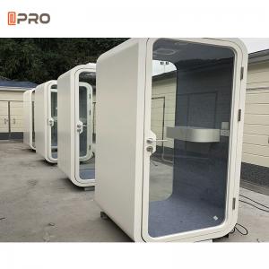 Wholesale mobile Office Music Studio Soundproof Phone Booth Modular Sound Booth from china suppliers