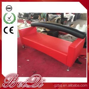 Wholesale 3 Seat Waiting Area Sofa Red Customers Chair Used Barber Shop Furniture Cheap Waiting Room Chair from china suppliers