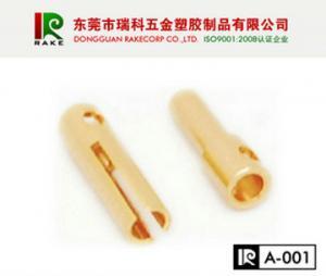 Wholesale 5.0mm Gold Plated Bullet Banana Plug Connector for RC Battery from china suppliers