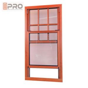 Wholesale Custom Lift Up Hurricane Impact French Windows / Small Size Top Hung Up Down Sliding Window from china suppliers