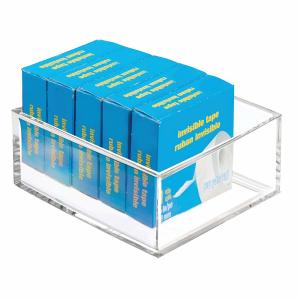 Wholesale minimalist Acrylic Tray Display Clear Acrylic Organizer Tray For Silverware from china suppliers