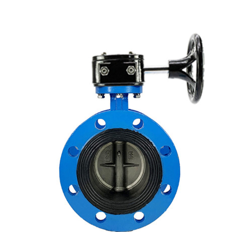 Wholesale Cast Iron Pn10 Wafer Type Butterfly Valve Gear Operated from china suppliers