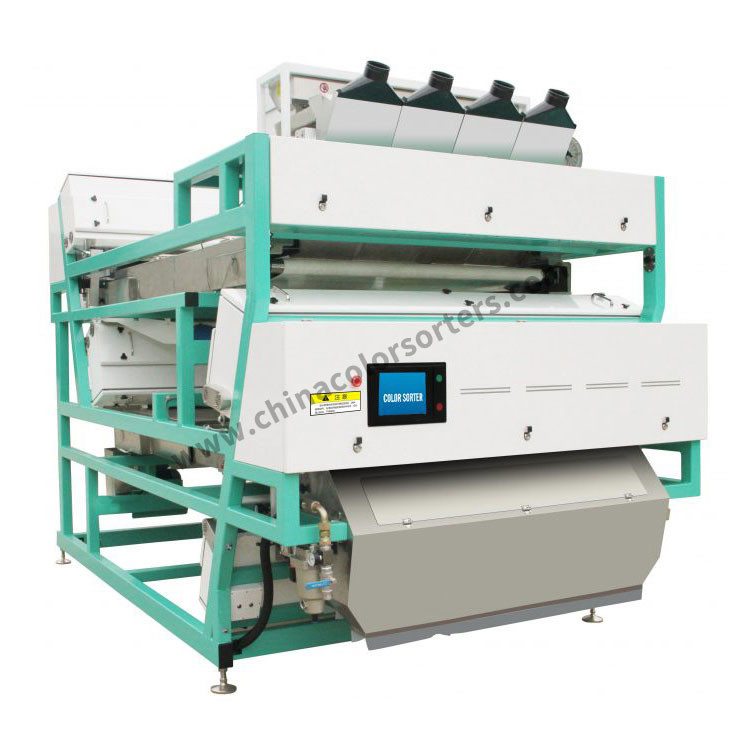 China Plastics and Recycled Plastics Separation Belt-type plastic color sorter machine for sale