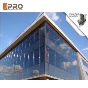 Wholesale Heat Insulation Thermal Break Aluminum Curtain Wall Double Glazed from china suppliers