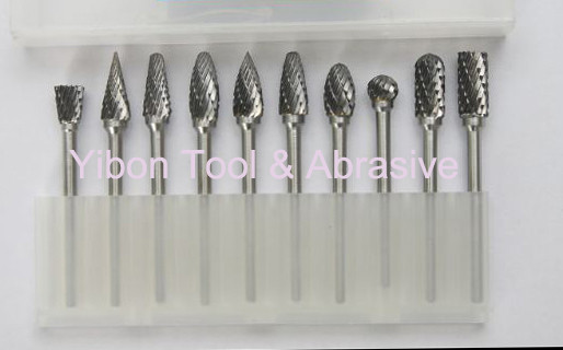 Wholesale 10pcs set Solid Tungsten Carbide rotary files from china suppliers
