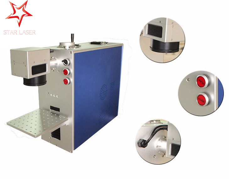 Wholesale Dot Pin 20W Fiber Laser Marking Machine Easy Operation Laser Marking Equipment from china suppliers