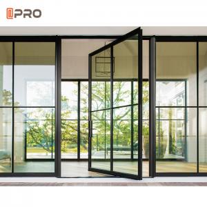 Wholesale Modern Exterior Entry Swing Open T5 Aluminum Pivot Doors from china suppliers