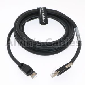 Wholesale Alvin's Cables GigE Cat6 S STP Screw Lock Horizontal RJ45 DrC Cable for Basler Cameras 3M from china suppliers