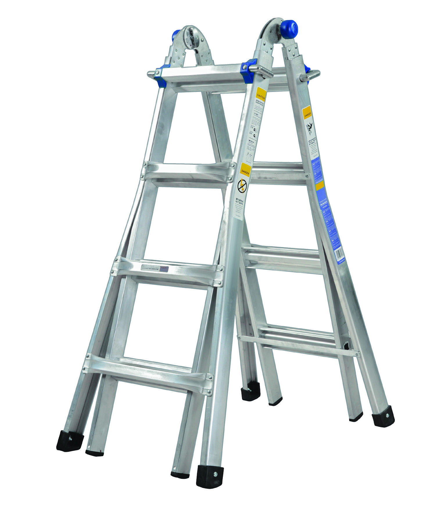 Wholesale Twin Step Aluminium Alloy Ladder 2 Scaffold Bases EN131 Certificated from china suppliers