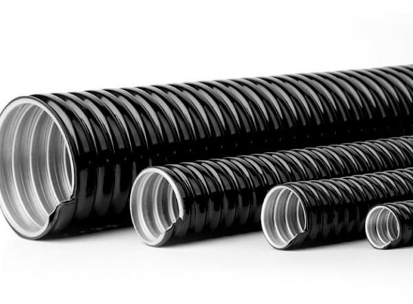 Quality 4 Inch PVC Coated Flexible Electrical Conduit Pipe Customizable Printing for sale