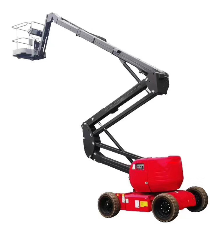 Wholesale 200Kg Self Propelled Electric Articulating Boom Lift For Construction from china suppliers