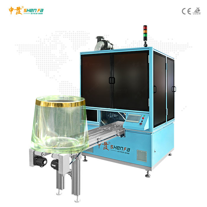 Wholesale Conical Small Cap Side Ring automatic hot foil stamping machine from china suppliers