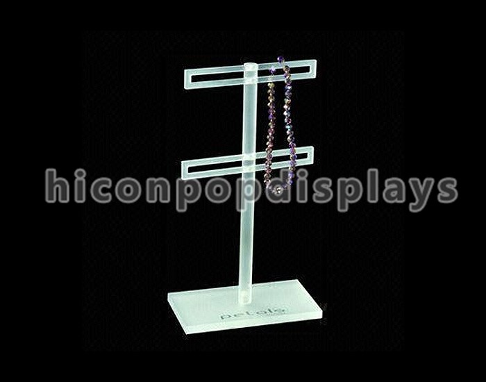 China Acrylic Jewelry Display Holder / Standing Jewelry Holder For Bracelet on sale