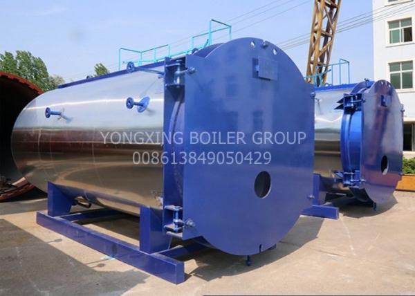 Quality WNS15ton 1.25Mpa New Design Low-nitrogen Condensing Gas Fired Steam Boiler For Industrial for sale
