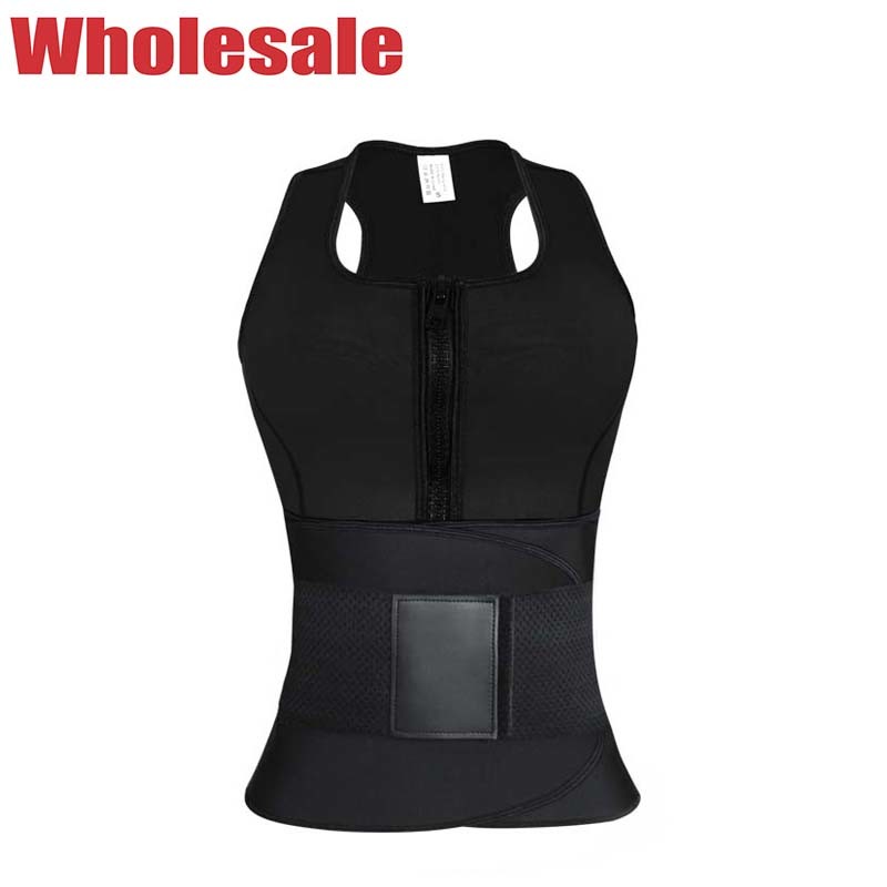 Wholesale Black XS-3XL Workout Waist Trainer Vest For Women from china suppliers