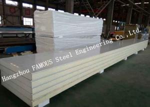Wholesale Windproof 50mm 75mm PU Sandwich Panels Thermal Insulation from china suppliers