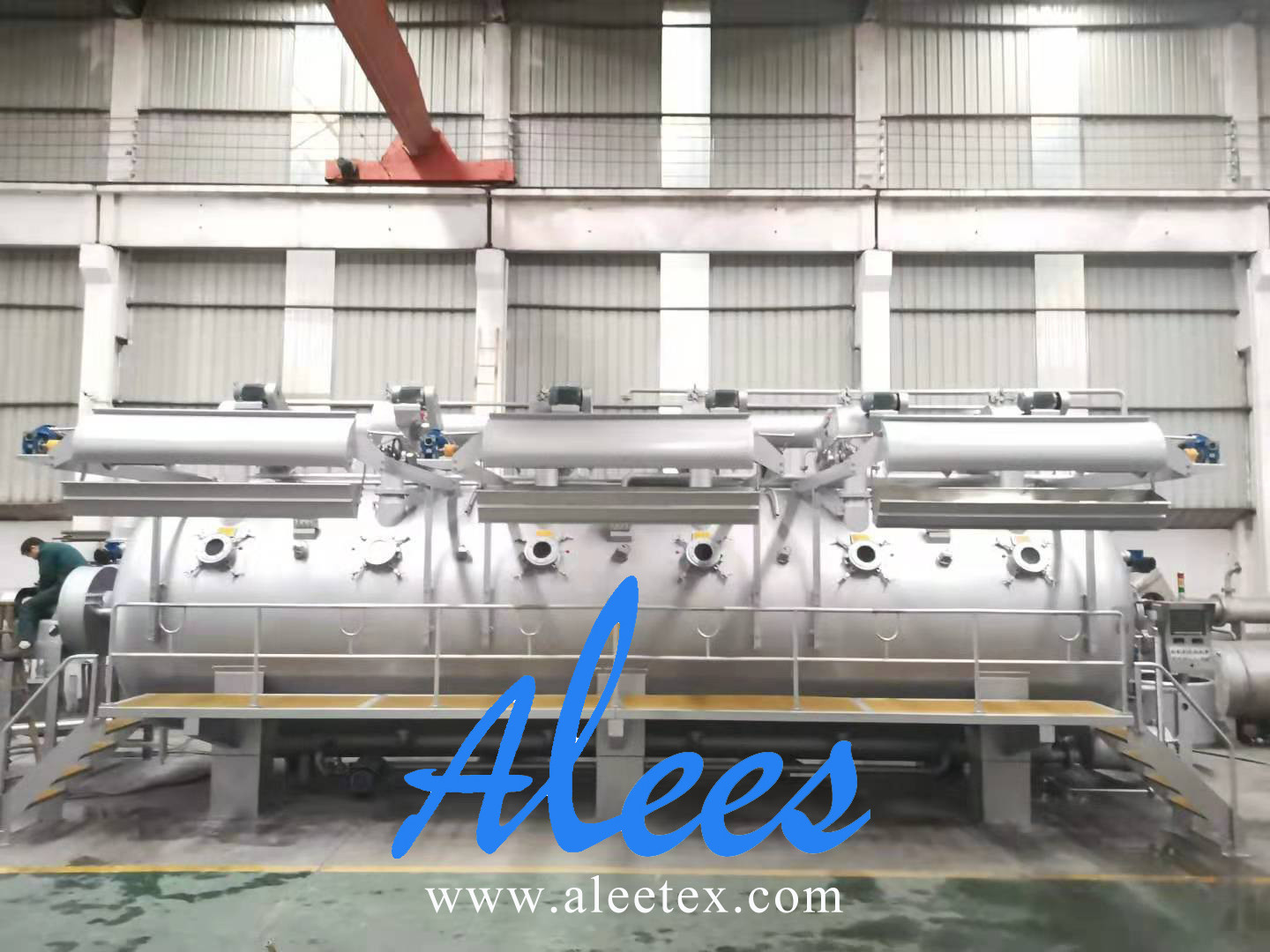 Wholesale 2000KG Airflow Dyeing Machine Liquor Ratio 1/3.5 High Temperature from china suppliers