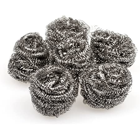 Wholesale Upgraded Steel Wool Scrubbers Premium Stainless Steel Scrubber, Metal Scouring Pads, Steel Wool Pads, Kitchen from china suppliers