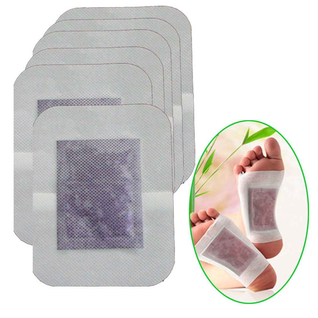 Wholesale Bamboo detox foot patch with adhesive is the best Chinese herb foot detox pad from china suppliers
