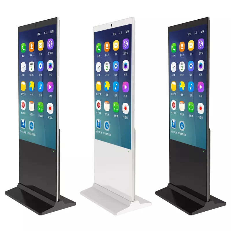 Wholesale 32 43 49 55 Inch Floor Standing Advertising Player , Info Kiosk Digital Signage from china suppliers