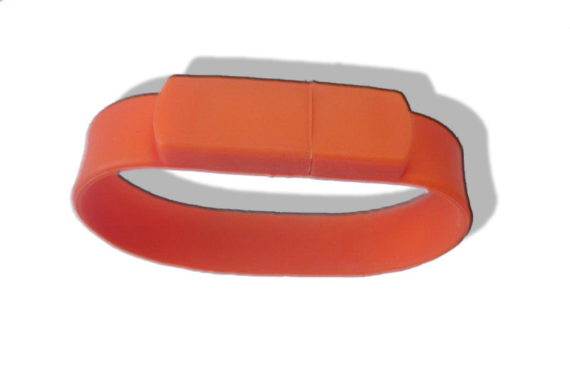 Wholesale Personalized 512MB - 32GB USB 2.0 Silicone Bracelet, flash drive bracele from china suppliers