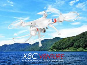 Wholesale X8C 2.4G 4CH 6-Axis Venture RC Quadcopter Drone Headless Aerial Photography 2MP Fly Camera from china suppliers