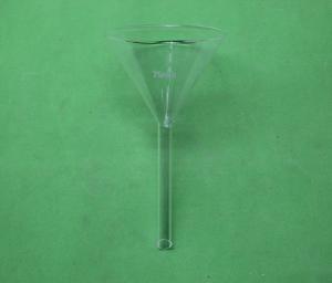 Wholesale Lab Glass Conical Funnel Borosilicate 3.3 Transparent Glassware Triangle supply from China factory  tag from china suppliers