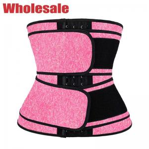 Wholesale Snow Pink 2XS Neoprene Waist Trainer Double Velcro Waist Cincher from china suppliers