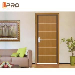 Wholesale Modern Aluminum MDF Interior Doors For Home / Hotel And Apartment from china suppliers